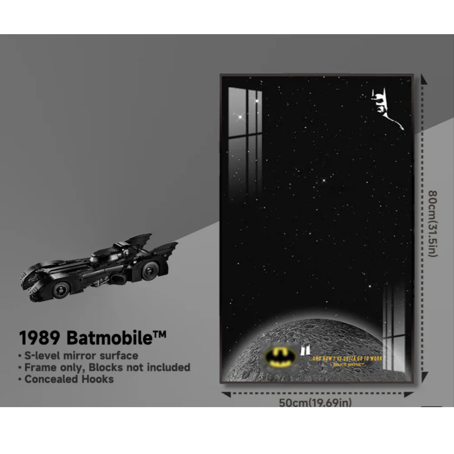 Lego Batmobile Display