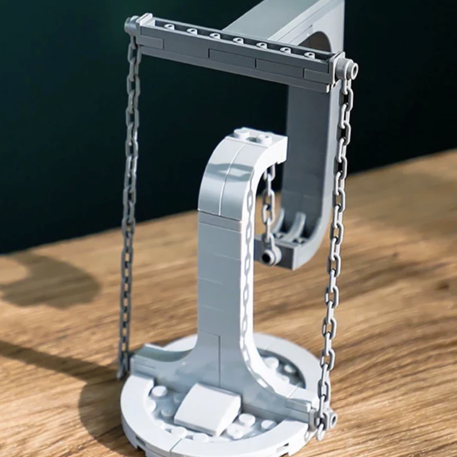 LEGO Collection with the Anti-Gravity Levitation Stand