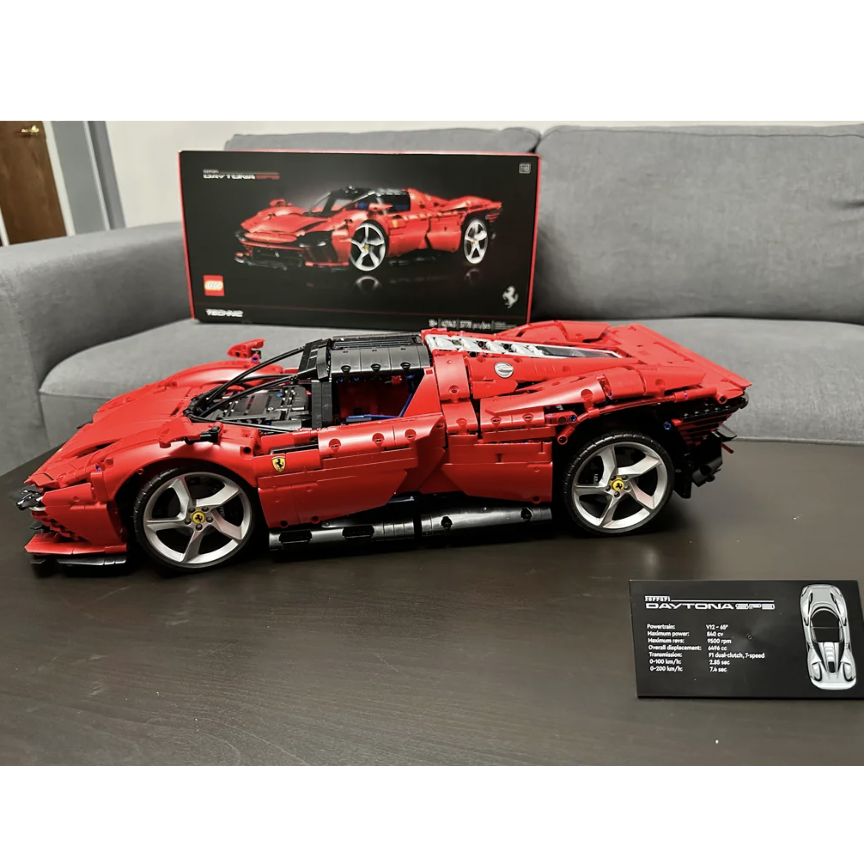 Everything you wanna know about LEGO Technic ferrari daytona SP3 42143 is Here!|| Mark's Magic