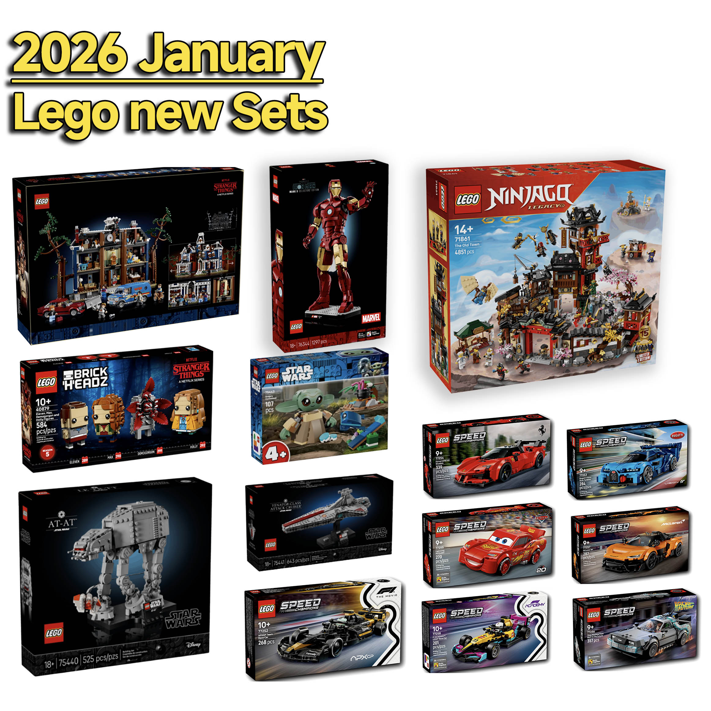 The Most Anticipated Upcoming LEGO Sets of January 2026 (LEGO 2026)| Mark's Magic