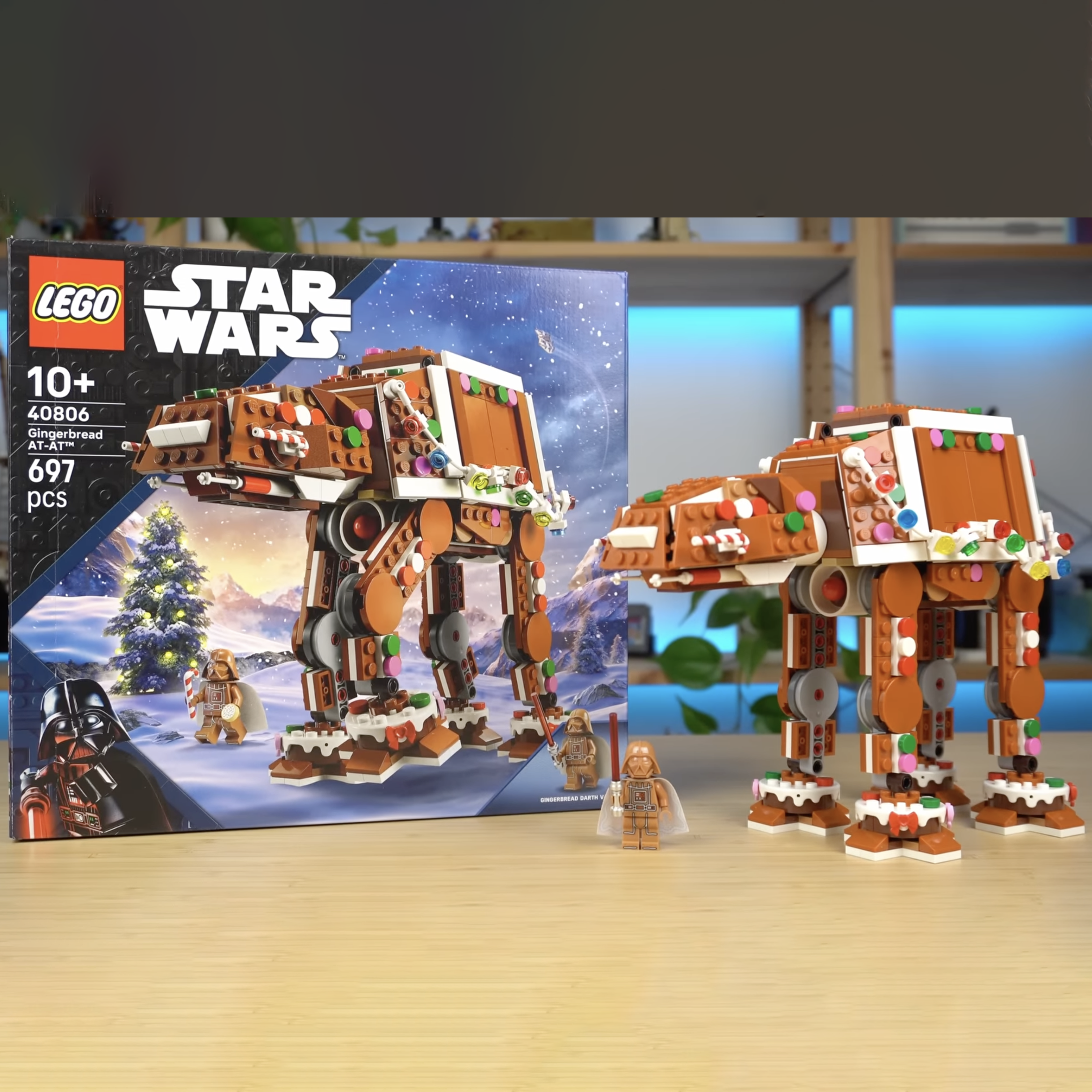 All you need to know about Lego 40806 Gingerbread AT-AT™ Walker!The Most Christmas-Ready LEGO AT-AT|Mark's Magic