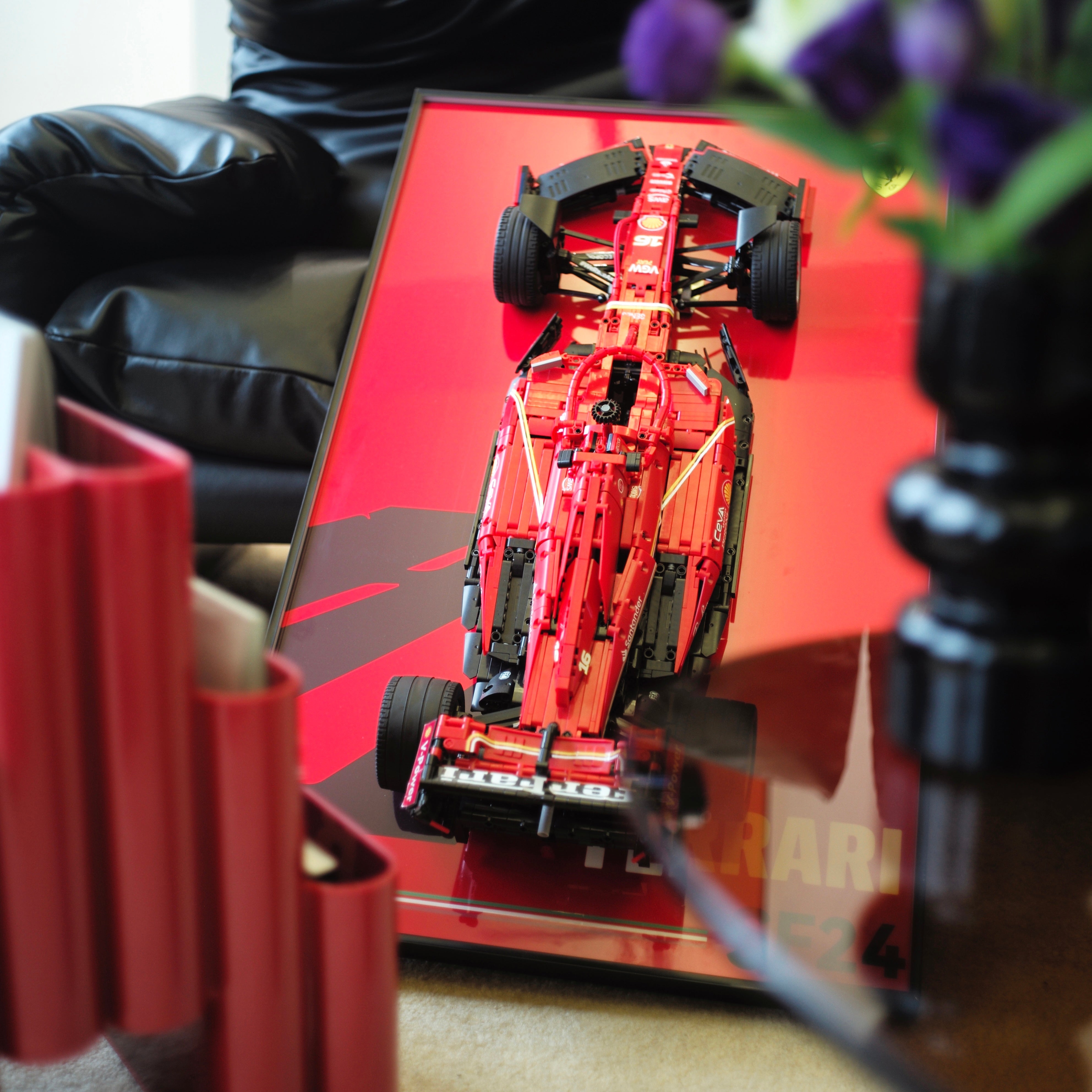 Lego Ferrari SF-24 display