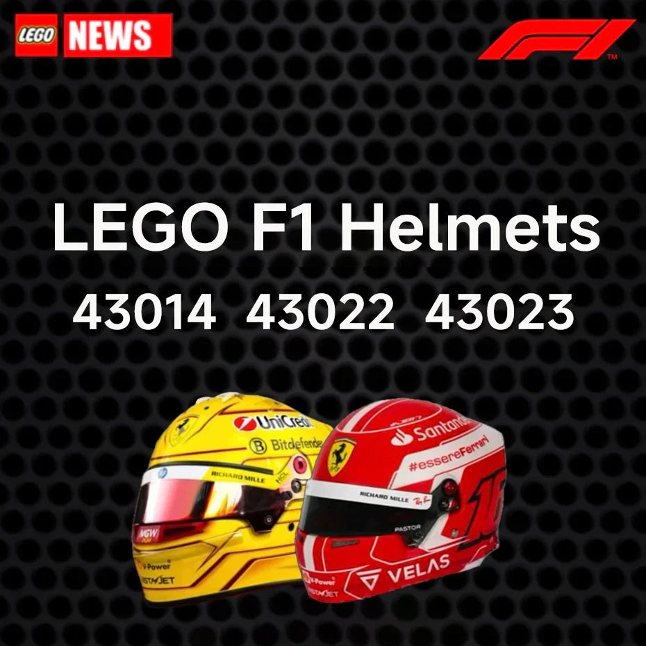 LEGO Formula 1 Helmets for 2026 – Here’s What We Know So Far!| Mark's Magic