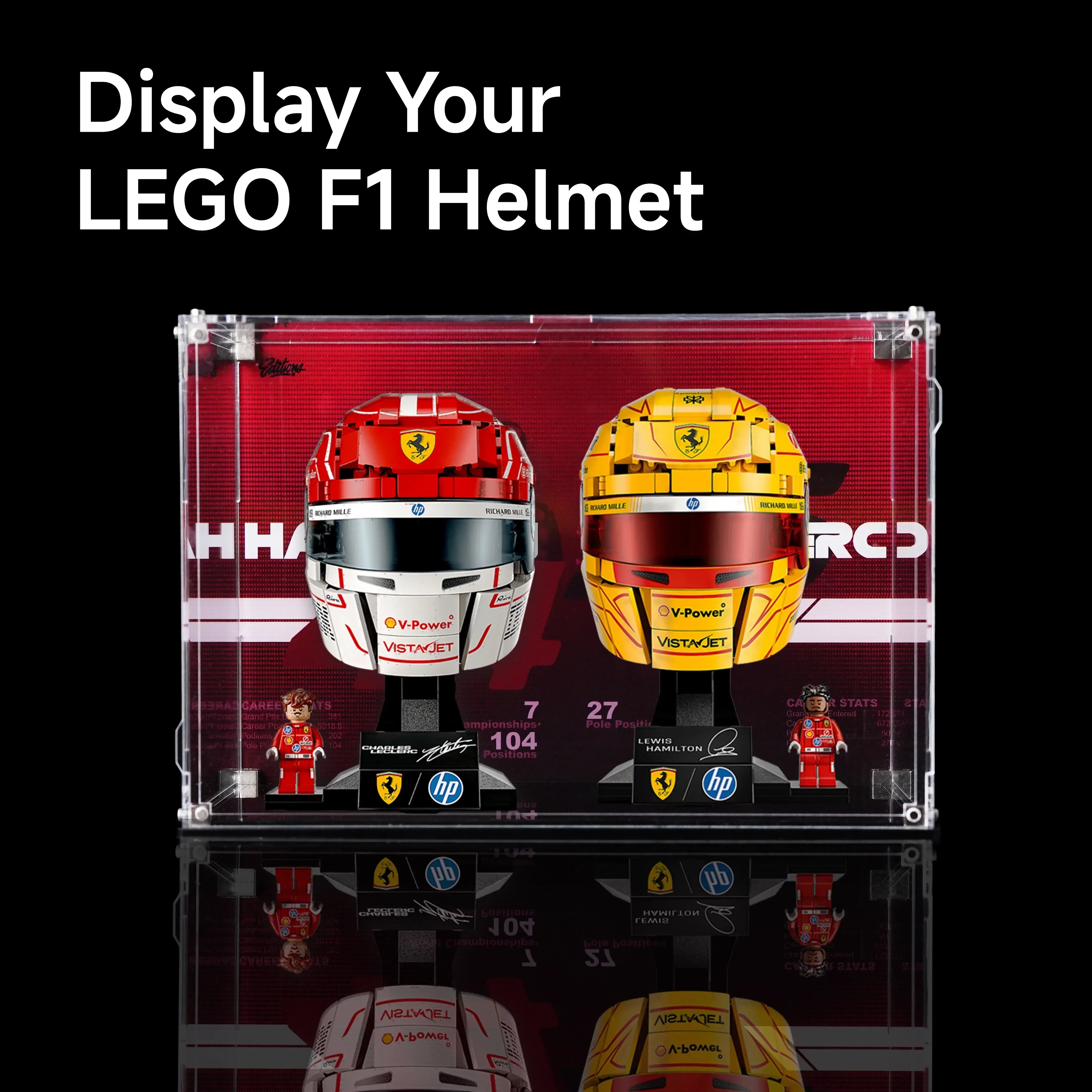 How to Display Your LEGO F1 Helmet: Creative Ideas for Formula 1 Fans| Mark's Magic
