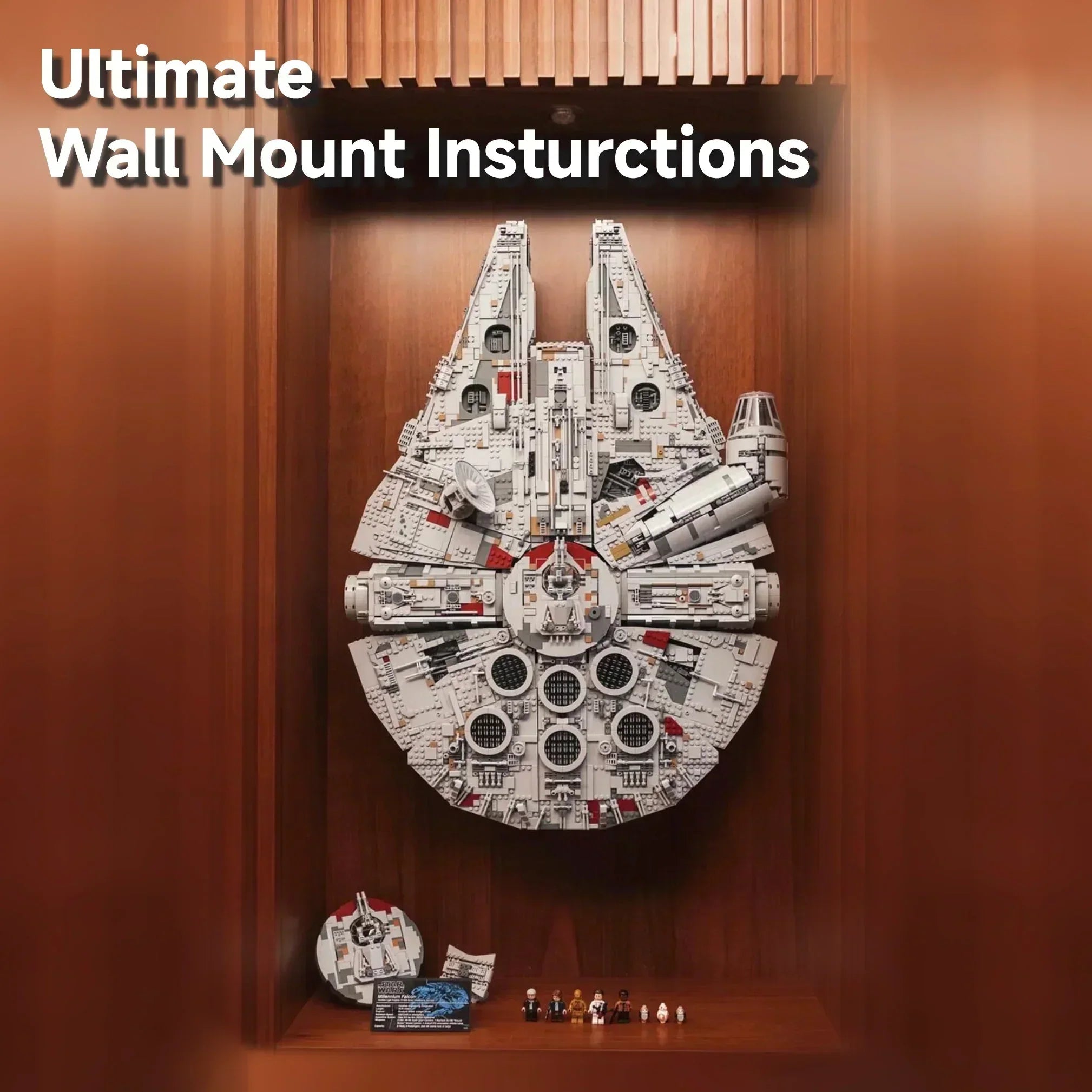 Ultimate Step-by-Step Guide: How to Wall Mount the LEGO Star Wars 75192 UCS Millennium Falcon| Mark's Magic