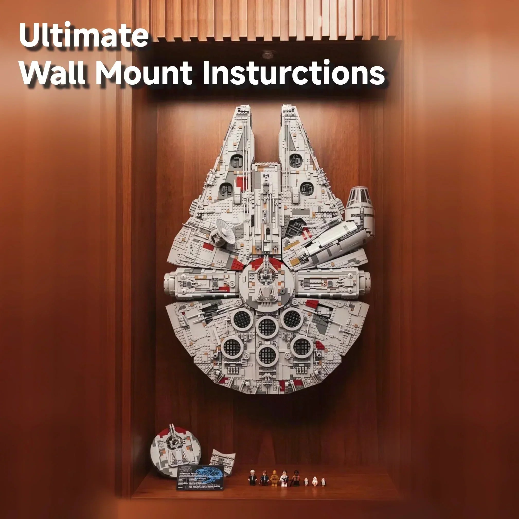 Ultimate Step-by-Step Guide: How to Wall Mount the LEGO Star Wars 75192 UCS Millennium Falcon| Mark's Magic
