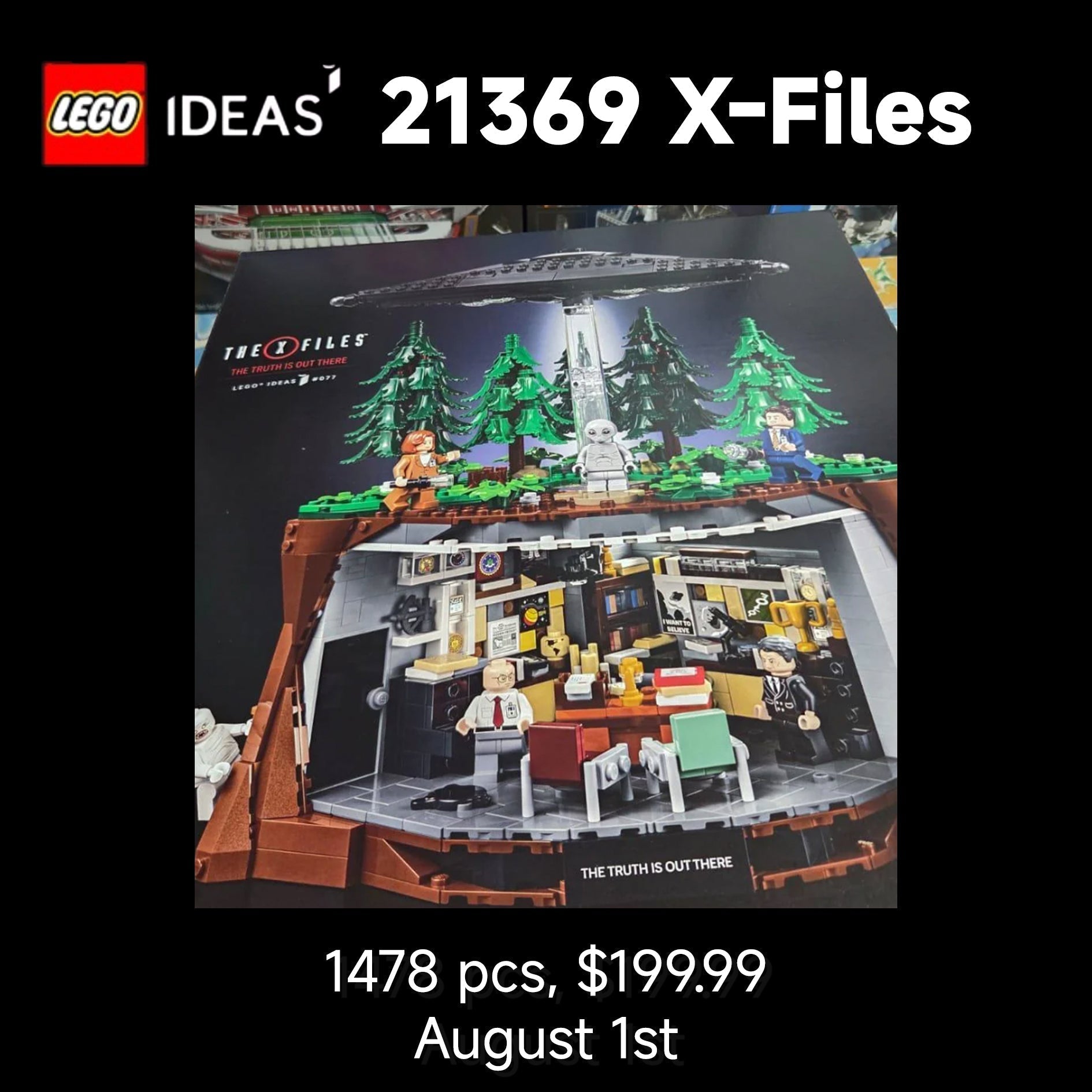 LEGO Ideas 21369 The X-Files Preview: First Look, Fan Reactions, and Display Potential| Mark's Magic