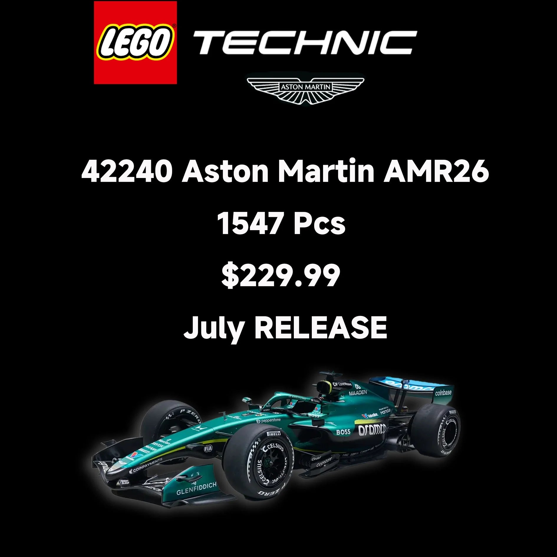 Faster Than the Real Car? LEGO Technic 42240 Aston Martin AMR26 Leak Deep Dive|Mark's Magic