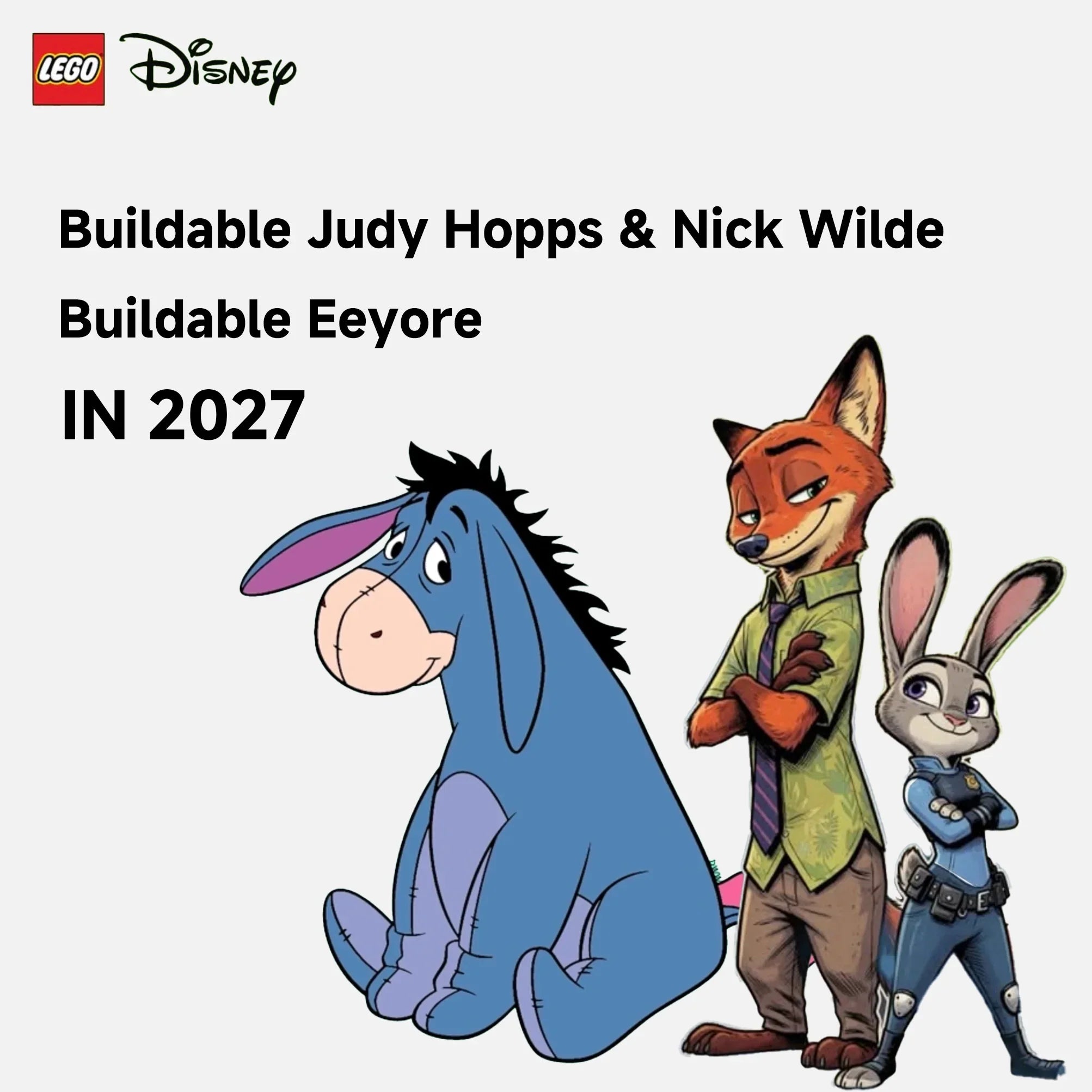 LEGO Zootopia Set Rumors: Buildable Judy Hopps & Nick Wilde and Eeyore Coming in 2027?|Mark's Magic