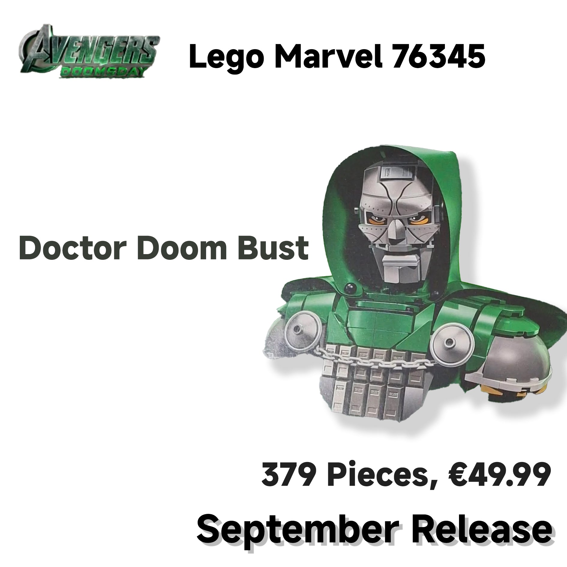 LEGO Doctor Doom Bust Rumor: Marvel 76345 Could Be a Big Display Set for 2026