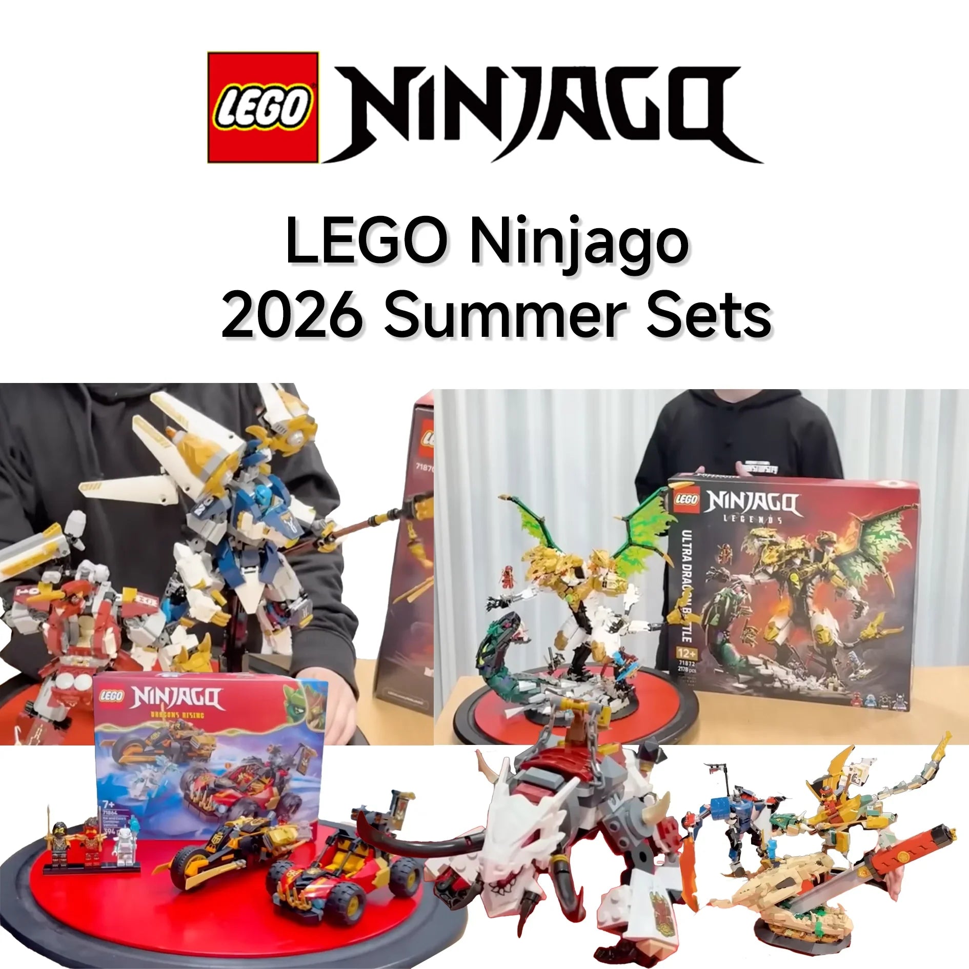 LEGO Ninjago 2026 Summer Sets: Full Breakdown of Dragons, Mechs and Display Highlights|Mark's Magic