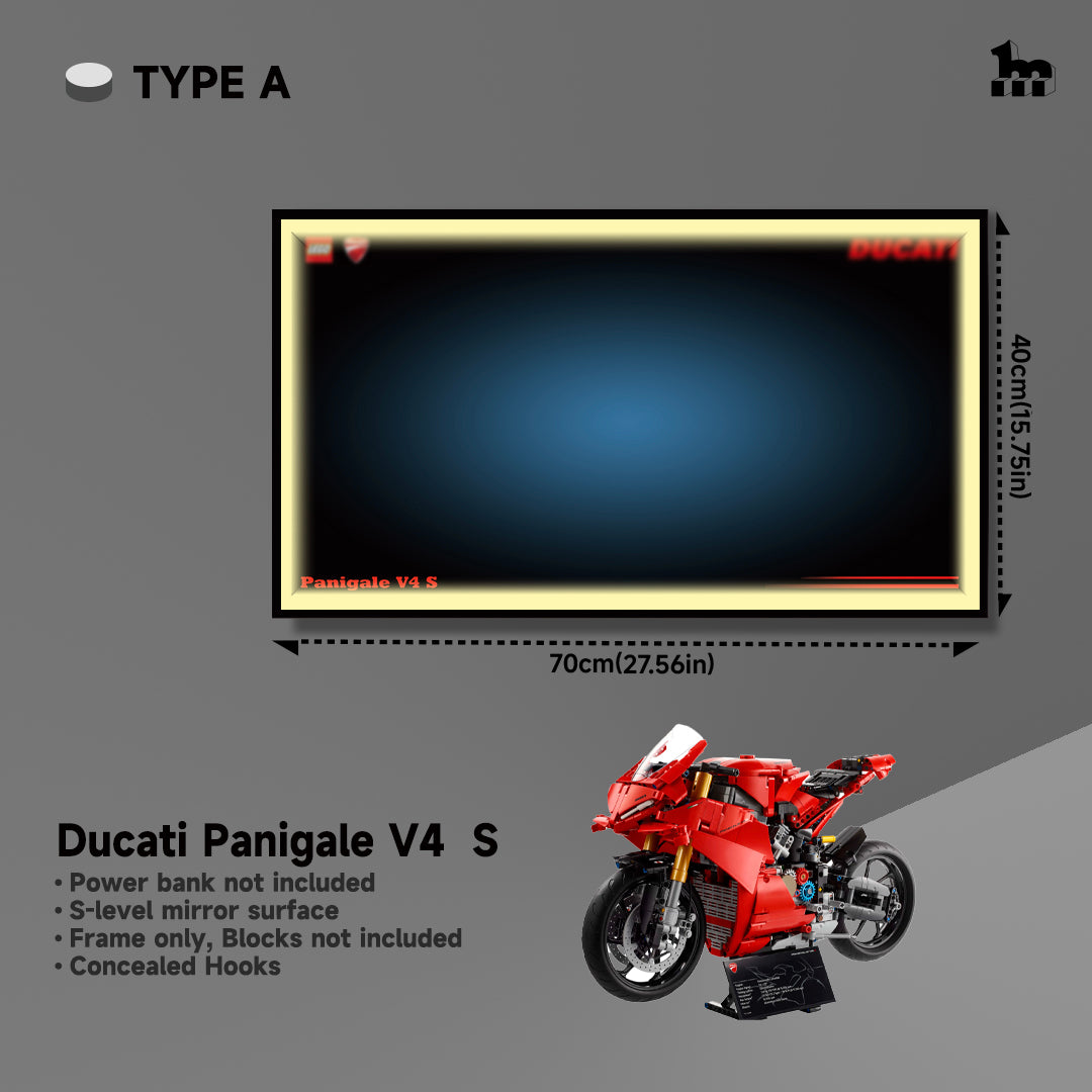 Display Frame for LEGO® TECHNIC™ Ducati Panigale V4 S 42202