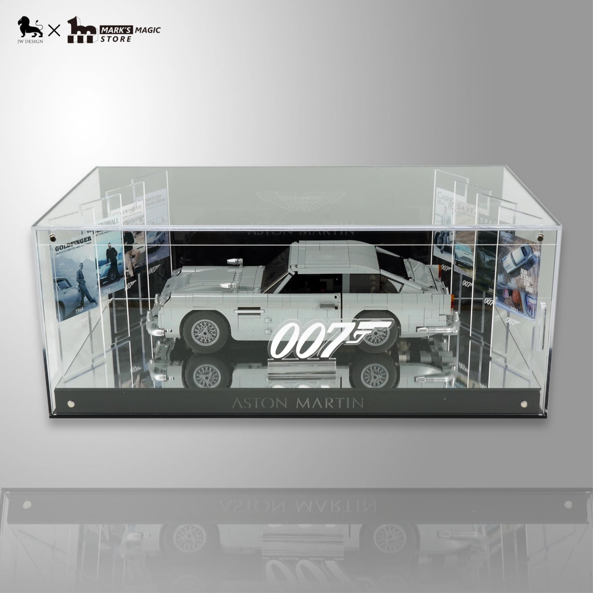 Designer Edition】LEGO® ICONS 10262 Aston Martin DB5 Acrylic Display C