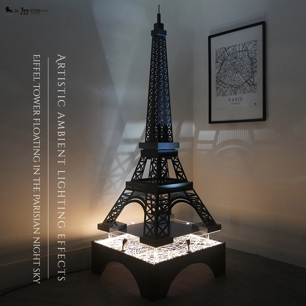 【Premium】LEGO® Eiffel Tower 10307 Floating Lighted Display Base