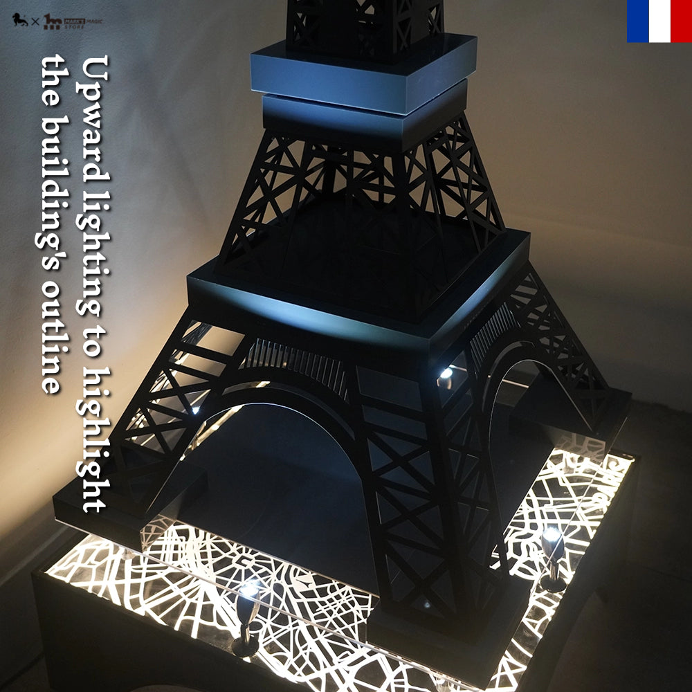 【Premium】LEGO® Eiffel Tower 10307 Floating Lighted Display Base