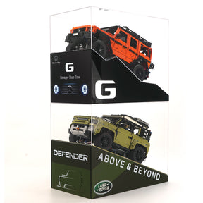 【Premium】LEGO® Land Rover Defender Acrylic Display Case