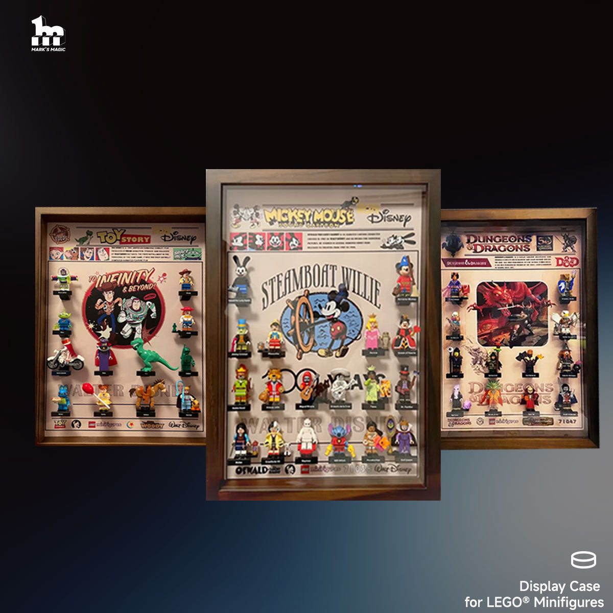 Premium Display Case for LEGO® Minifigures