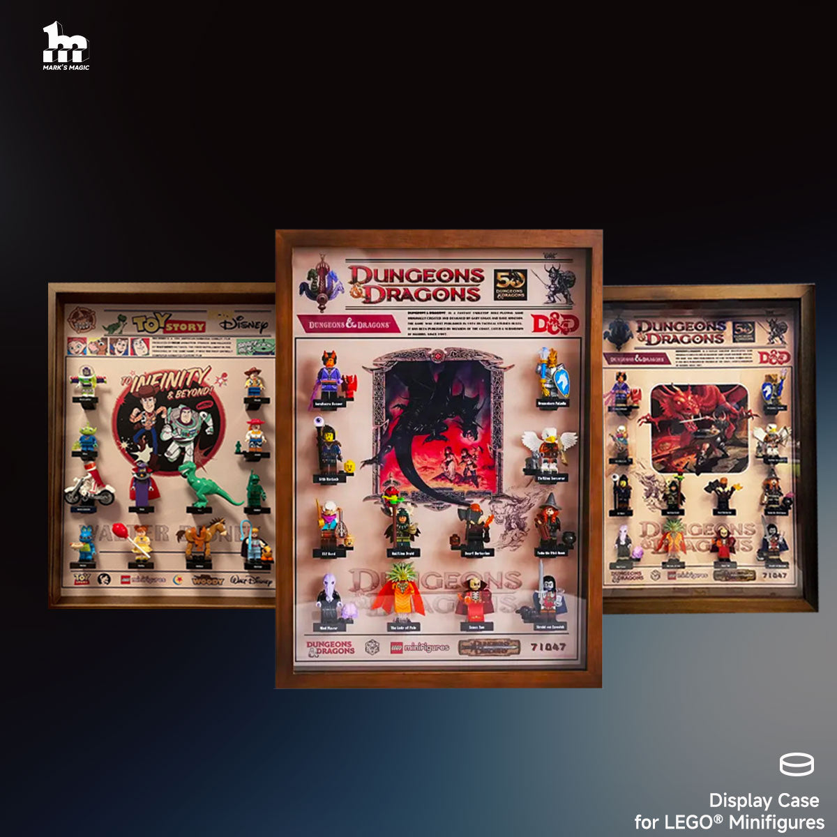 Premium Display Case for LEGO® Minifigures