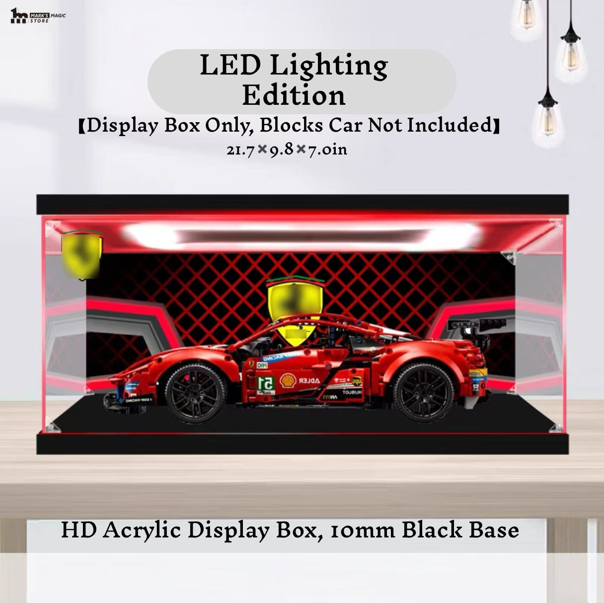 LEGO® Technic™ Supercar Acrylic Display Box