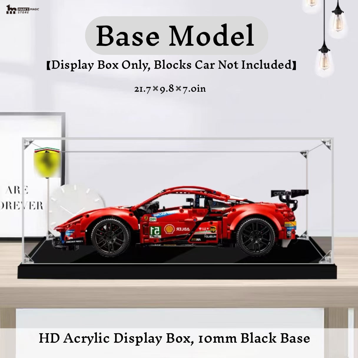 LEGO® Technic™ Supercar Acrylic Display Box