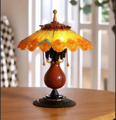 ZHEGAO™ Retro Table Lamp Building Blocks, Art Decoration Model