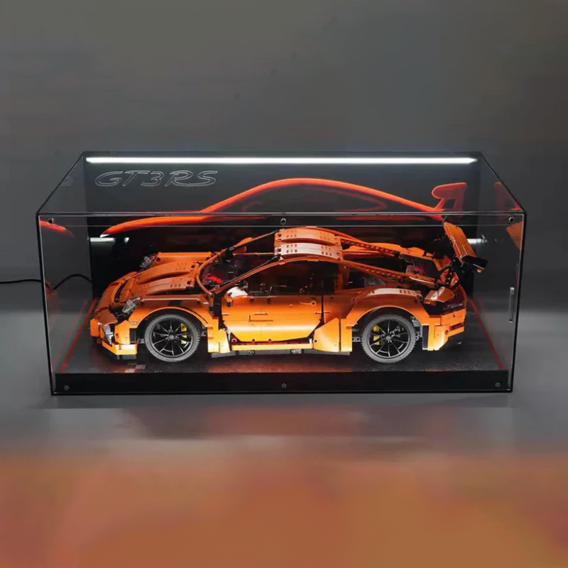 Custom【Designer Edition】LEGO® Technic 1:8 Scale Supercar Acrylic Display Cabinet
