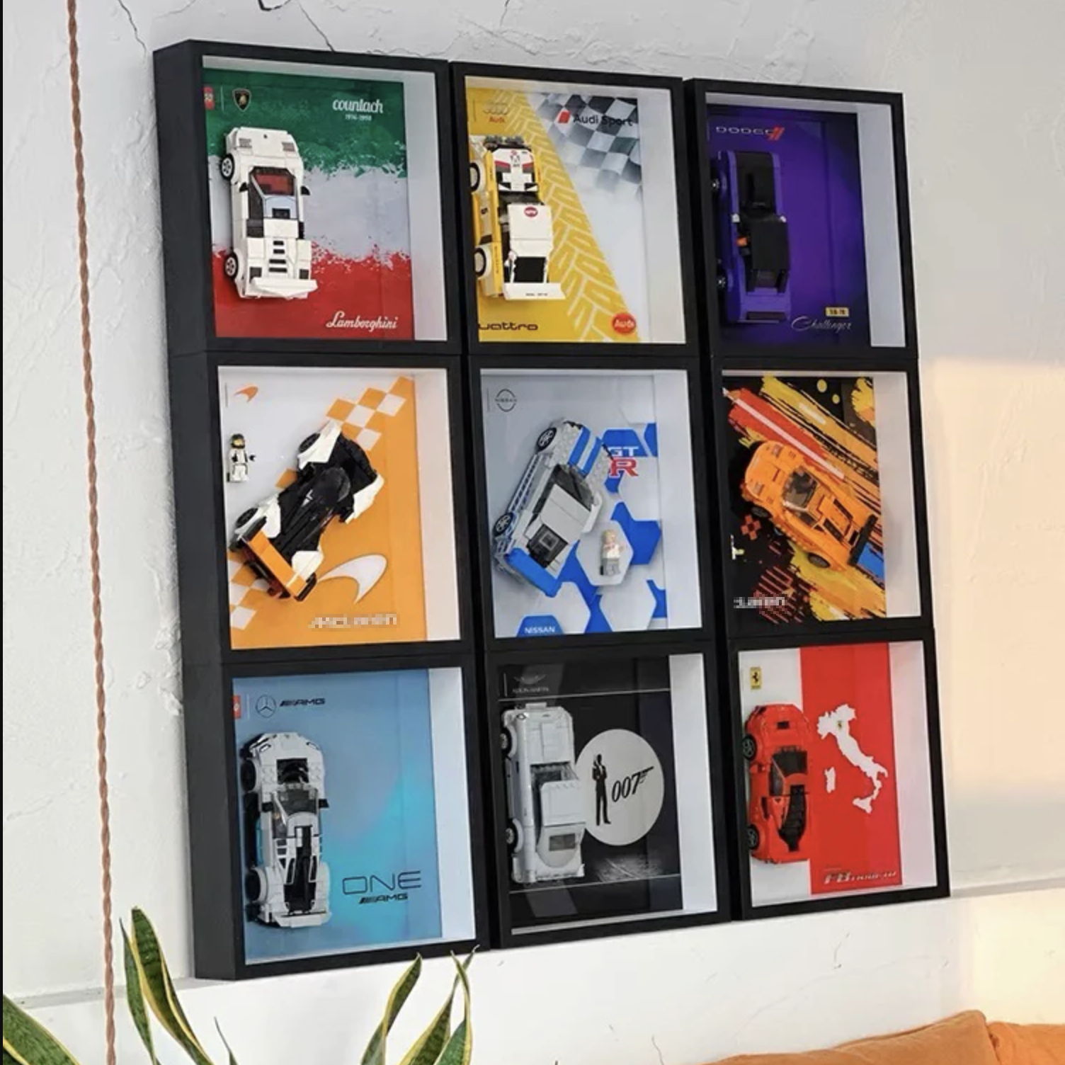 Display case for LEGO® Speed Supercar
