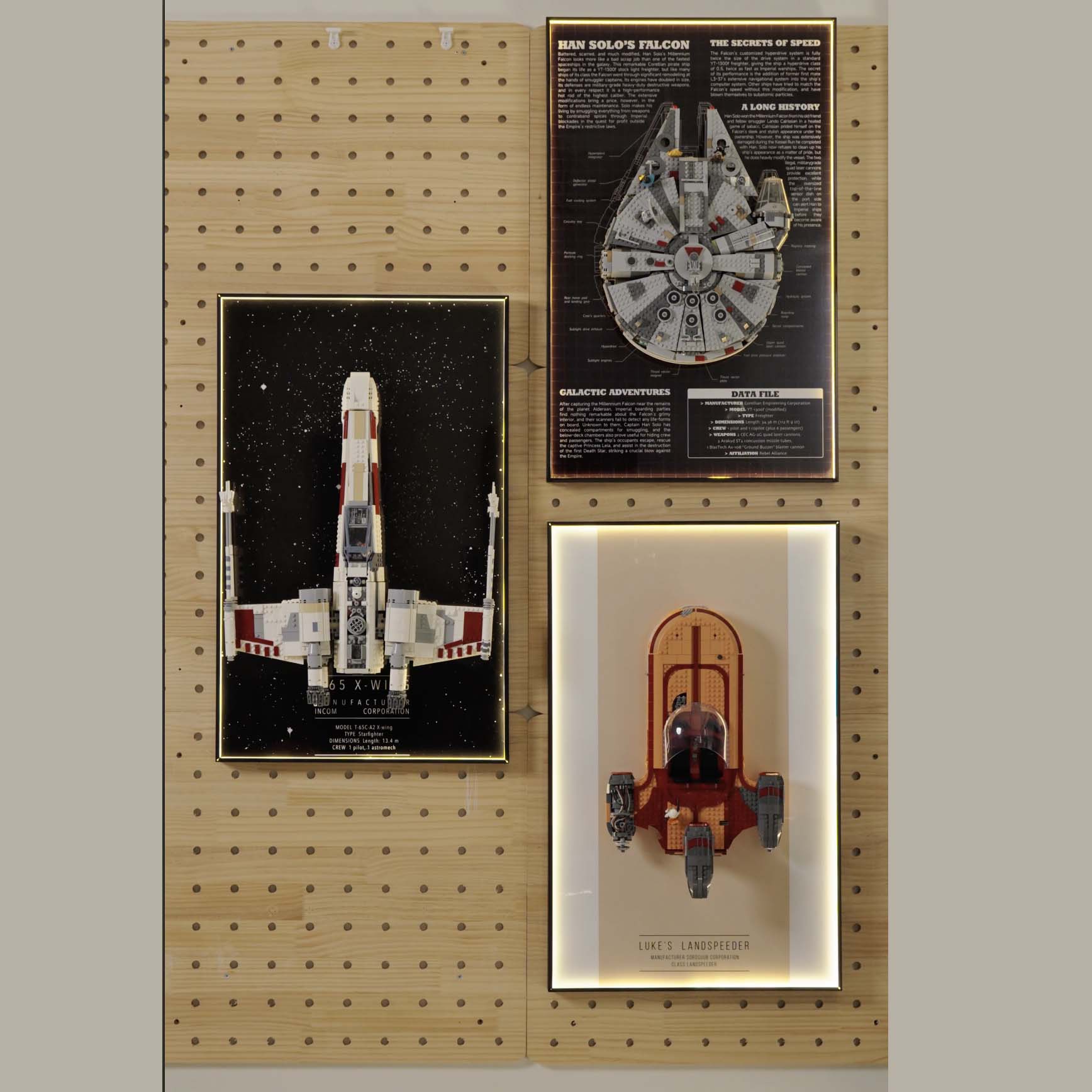 Wall Display Frame for LEGO® Star Wars™