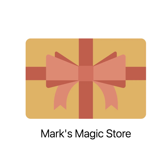 Mark's Magic Gift Card