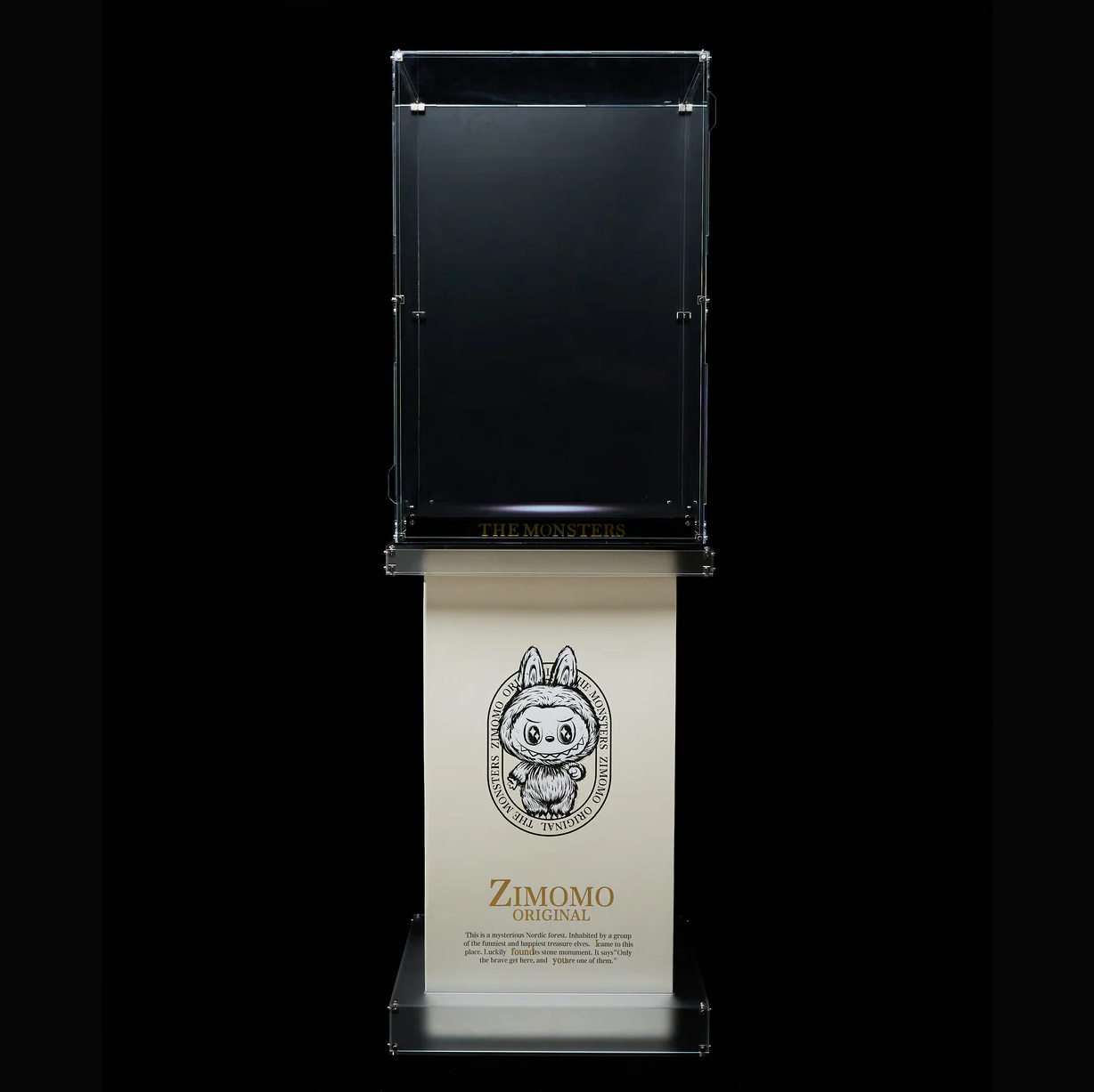 【Preorder 10 days】L-Size Ultra Acrylic Display Case for POPMART Labubu Zimomo