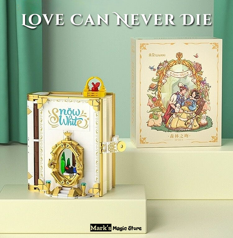WEKKI™ 3D Fairy Tale Books Ⅲ ·Snow White（Free Exquisite Lighting Parts）