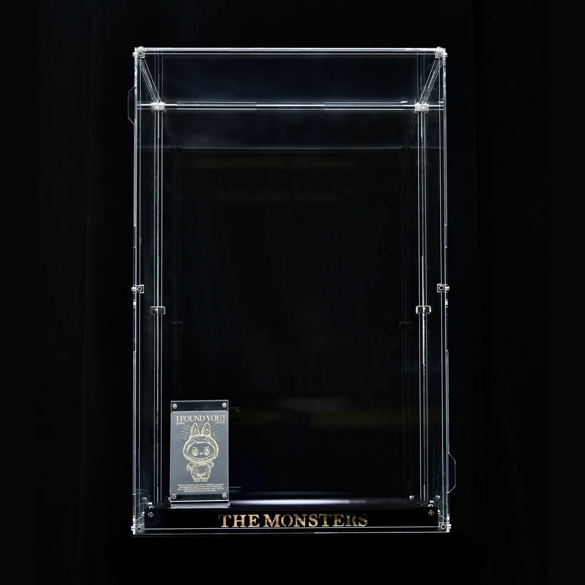 【Preorder 10 days】L-Size Ultra Acrylic Display Case for POPMART Labubu Zimomo