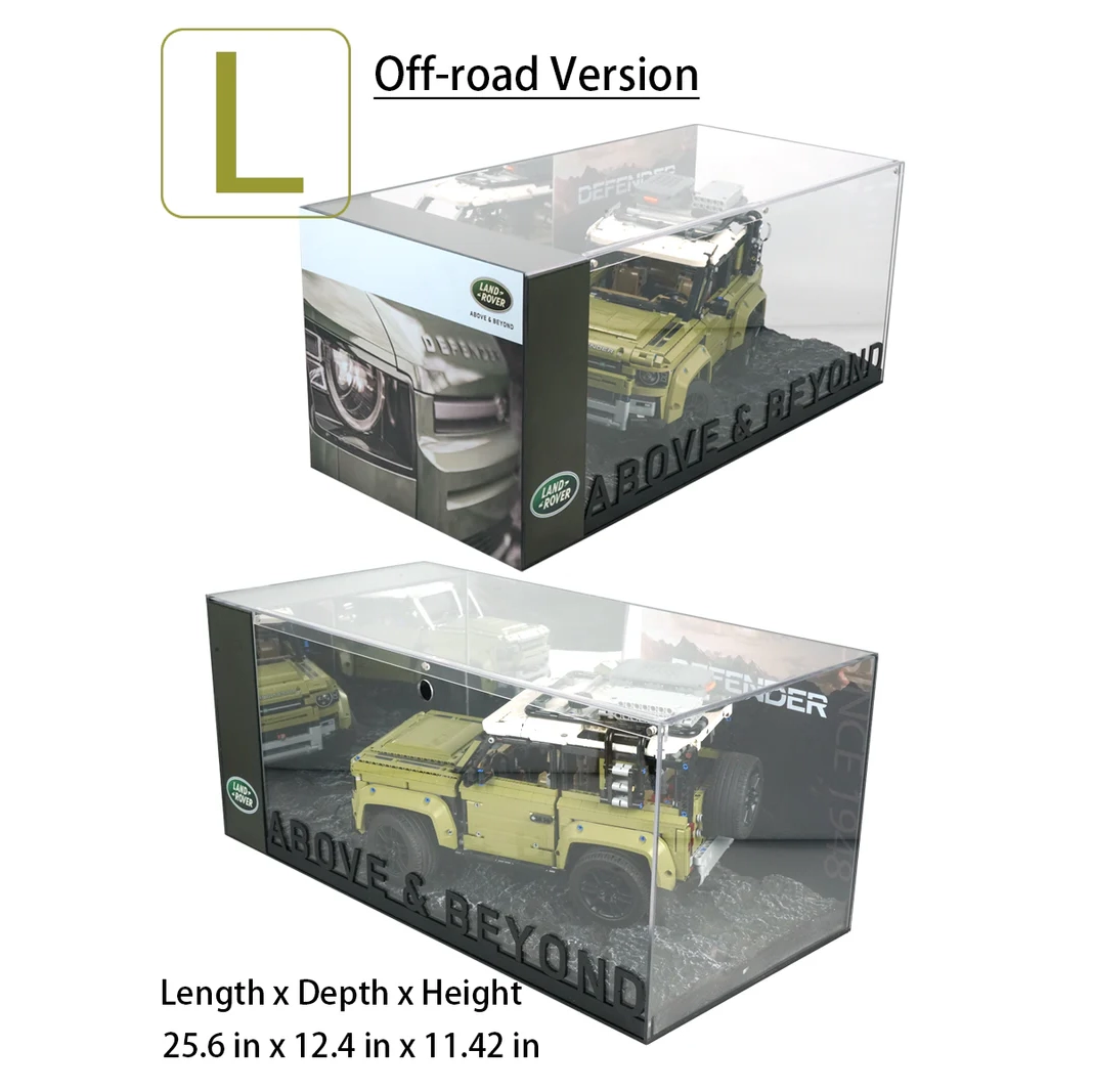 Acrylic Display Case for LEGO® Technic Land Rover Defender 
