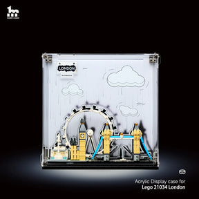 【PREMIUM】Display Case For LEGO® Architecture series Display Ultra-high Translucent Acrylic