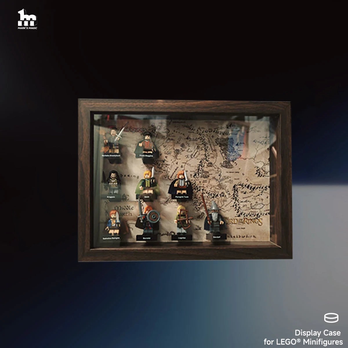 Lego minifigures display case 