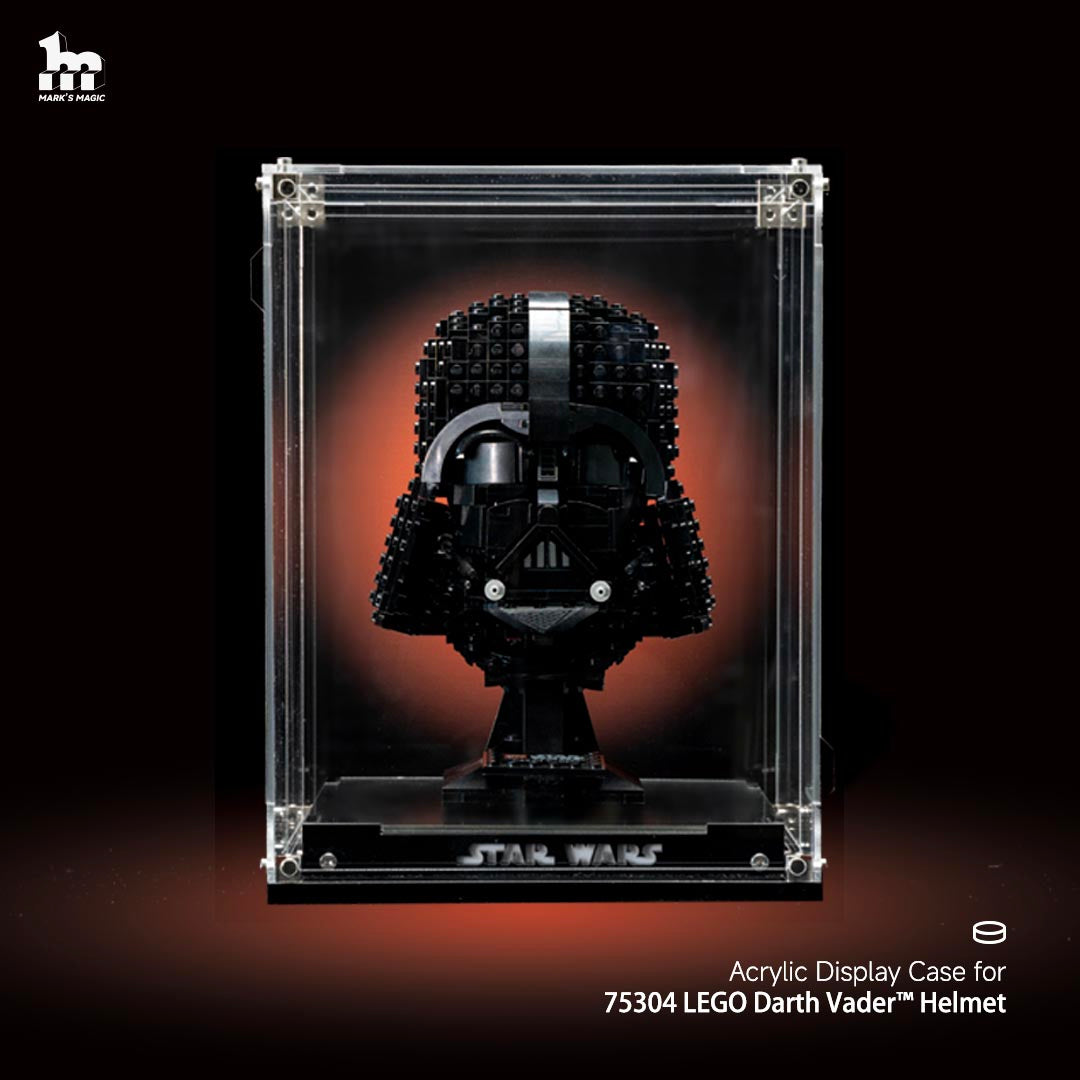 PREMIUM】Display Case for LEGO® Star Wars Helmet Super Ultra-high Tran