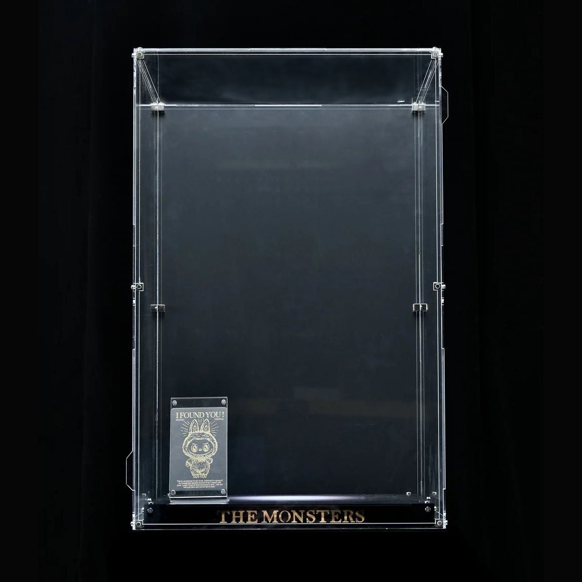 【Preorder 10 days】L-Size Ultra Acrylic Display Case for POPMART Labubu Zimomo