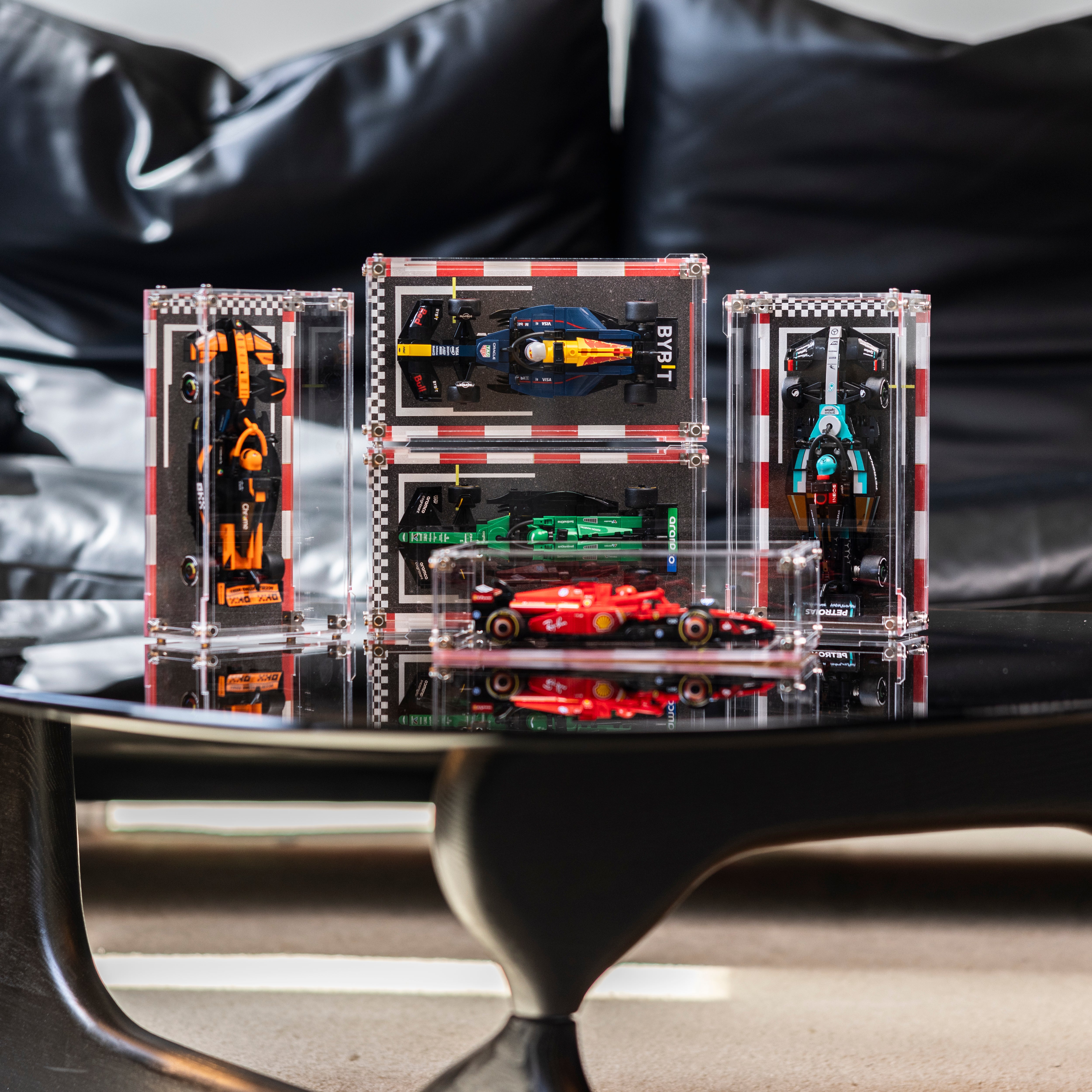 PREMIUM】Display acrylic case for LEGO® Speed F1 series Ultra-high Tra