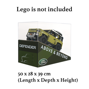 【Premium】LEGO® Land Rover Defender Acrylic Display Case