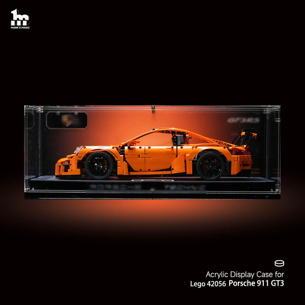 PREMIUM】Display Case For LEGO® Technic™ Porsche 911 GT3 42056 Ultra-h
