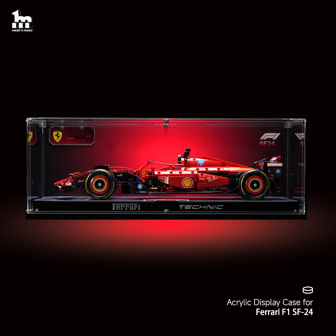 【PREMIUM】Ultra-high Translucent Acrylic Display Case For LEGO® Ferrari F1 SF-24