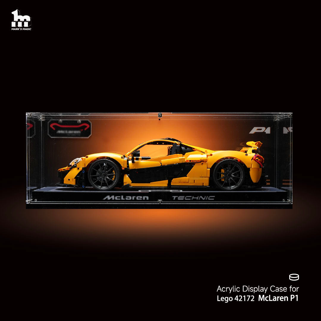 PREMIUM】Display Case For LEGO® Technic™ McLaren P1 42172 Ultra-high T