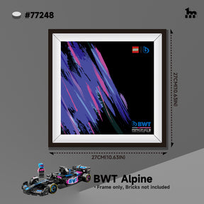 LEGO® Speed F1 BWT Alpine display