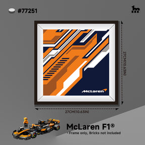 LEGO® Speed F1 McLaren F1 display