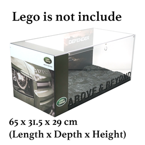 【Premium】LEGO® Land Rover Defender Acrylic Display Case