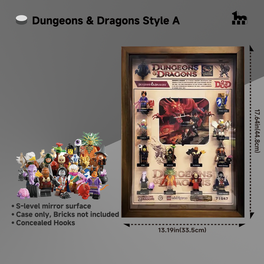 Premium Display Case for LEGO® Minifigures