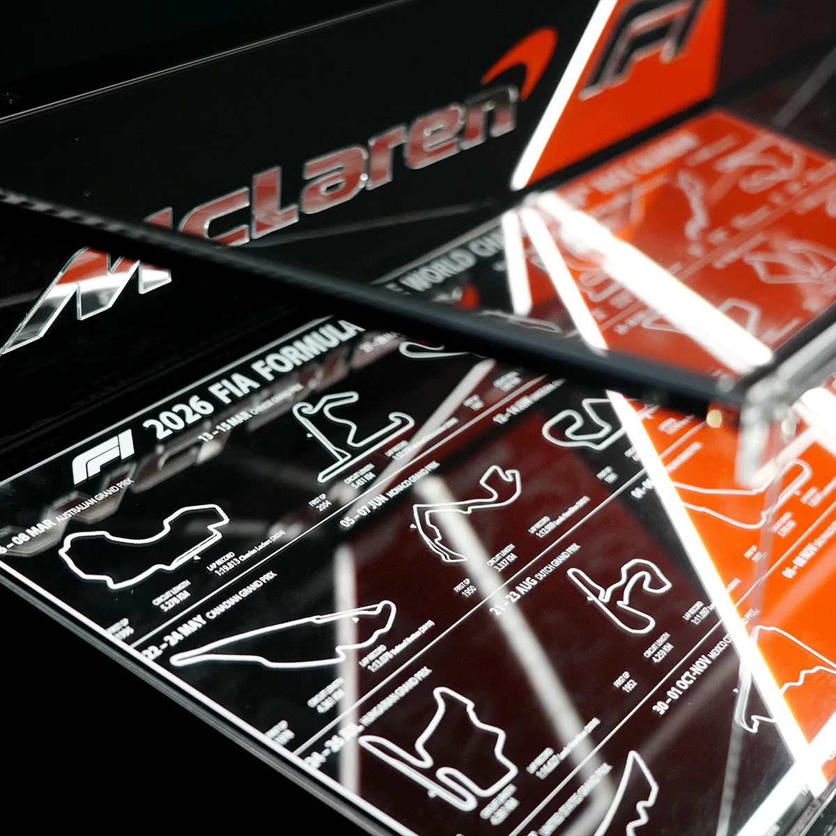 【Designer Edition】 LEGO®  Technic™ 42228 McLaren MCL39 F1® Car  Acrylic Display Case