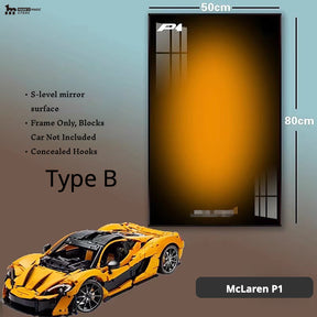 LEGO® McLaren P1 Wall Display Frame