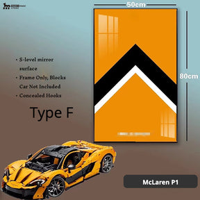 LEGO® McLaren P1 Wall Display Frame