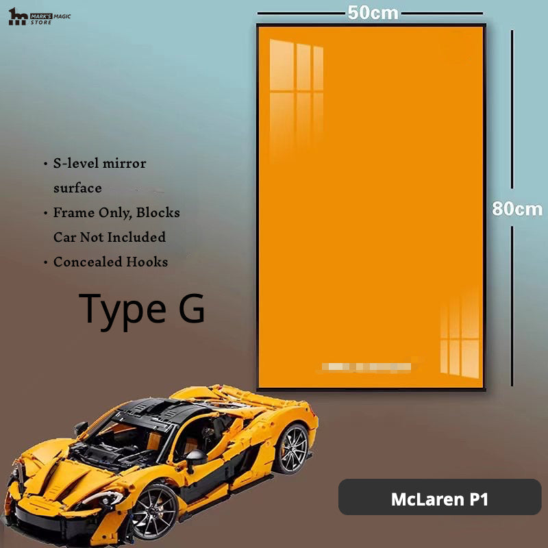 LEGO® McLaren P1 Wall Display Frame